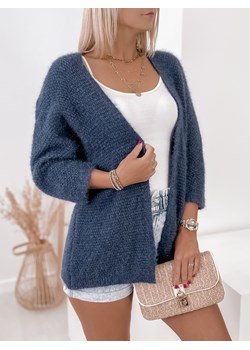 kardigan godley granatowy one size ze sklepu UBRA w kategorii Swetry damskie - zdjęcie 176336587