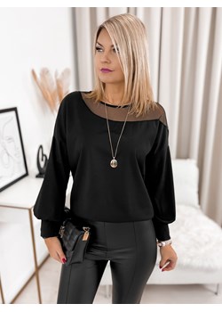 bluzka milla czarna one size ze sklepu UBRA w kategorii Bluzki damskie - zdjęcie 176338406