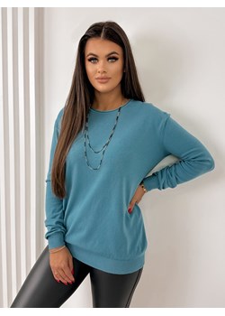 sweter trope niebieski one size ze sklepu UBRA w kategorii Swetry damskie - zdjęcie 176342626