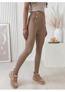 legginsy heartbeat brązowe l/xl ze sklepu UBRA w kategorii Spodnie damskie - zdjęcie 176343296