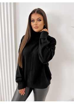 sweter witar czarny one size ze sklepu UBRA w kategorii Swetry damskie - zdjęcie 176343468