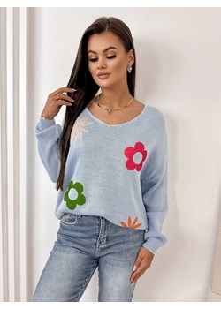 sweter bunnel błękitny one size ze sklepu UBRA w kategorii Swetry damskie - zdjęcie 176345046