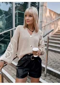 sweter ruva beżowy one size ze sklepu UBRA w kategorii Swetry damskie - zdjęcie 176350807