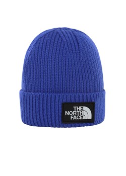 Czapka The North Face Logo Box Beanie 0A3FJXCZ61 - granatowa ze sklepu streetstyle24.pl w kategorii Czapki zimowe męskie - zdjęcie 176354659