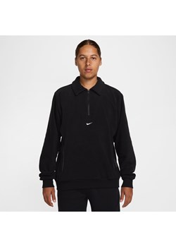 Męska zimowa bluza piłkarska Therma-FIT Nike Culture of Football - Czerń ze sklepu Nike poland w kategorii Bluzy męskie - zdjęcie 176354805