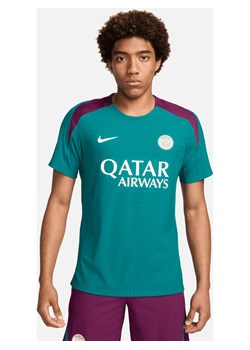 Męska koszulka piłkarska z krótkim rękawem Nike Dri-FIT ADV Paris Saint-Germain Strike Elite - Zieleń ze sklepu Nike poland w kategorii T-shirty męskie - zdjęcie 176354816