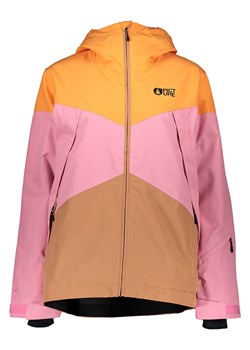 PICTURE Kurtka narciarska w kolorze pomarańczowo-jasnoróżowo-jasnobrązowym ze sklepu Limango Polska w kategorii Kurtki damskie - zdjęcie 176356489