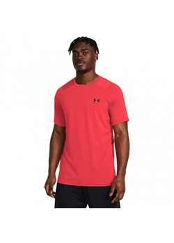 Męska koszulka treningowa Under Armour UA Hg Armour Ftd Graphic SS - czerwona ze sklepu Sportstylestory.com w kategorii T-shirty męskie - zdjęcie 176361655