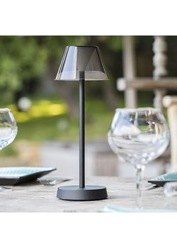 lumisky Lampa zewnętrzna LED &quot;Beverly&quot; w kolorze czarnym - wys. 35 x Ø 13 cm ze sklepu Limango Polska w kategorii Oświetlenie - zdjęcie 176362089