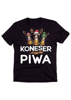 Męska świąteczna koszulka dla piwosza ze sklepu Time For Fashion w kategorii T-shirty męskie - zdjęcie 176369438