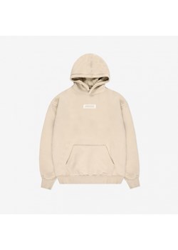 Męska bluza dresowa nierozpinana z kapturem Prosto Hoodie Boxley - beżowa ze sklepu Sportstylestory.com w kategorii Bluzy męskie - zdjęcie 176370328