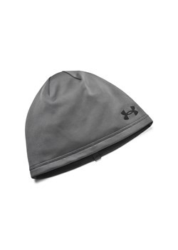 Męska czapka treningowa Under Armour UA Storm Beanie - szara ze sklepu Sportstylestory.com w kategorii Czapki z daszkiem męskie - zdjęcie 176370555