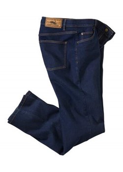 Niebieskie jeansy regular ze stretchem ze sklepu Atlas For Men w kategorii Jeansy męskie - zdjęcie 176370579