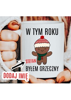 KUBEK NA KLASOWE MIKOŁAJKI W TYM ROKU BYŁEM GRZECZNY ze sklepu Time For Fashion w kategorii Kubki - zdjęcie 176386175