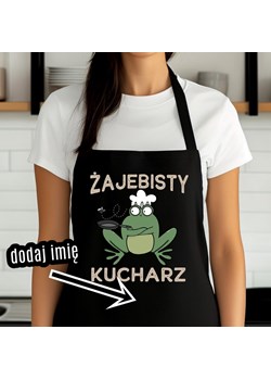 ŚMIESZNY FARTUCH NA PREZENT DLA KUCHARZA Z IMIENIEM ze sklepu Time For Fashion w kategorii Fartuchy kuchenne - zdjęcie 176386238