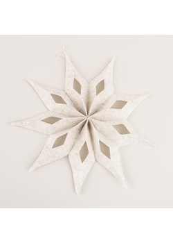 Ozdoba świąteczna Nivalis I ecru 50 cm ze sklepu dekoria.pl w kategorii Dekoracje bożonarodzeniowe - zdjęcie 176386675