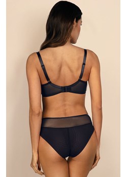 Figi damskie Kira C110, Kolor czarno-szafirowy, Rozmiar L, Ewa Bien ze sklepu Intymna w kategorii Majtki damskie - zdjęcie 176389408