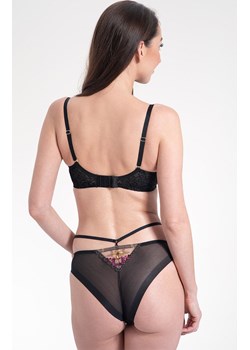 Samanta figi brazylijskie z odpinanym paseczkiem Ramona M300, Kolor czarny, Rozmiar L, Samanta ze sklepu Intymna w kategorii Majtki damskie - zdjęcie 176390999