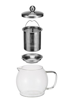 Chefware Imbryk w kolorze srebrnym - 1,2 l ze sklepu Limango Polska w kategorii Dzbanki i zaparzacze - zdjęcie 176392879