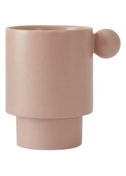 OYOY living design Kubek "Inka" w kolorze jasnoróżowym - wys. 10 x Ø 7,5 cm ze sklepu Limango Polska w kategorii Naczynia - zdjęcie 176393479