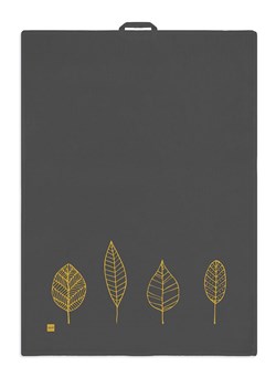 ppd Ścierka kuchenna &quot;Pure Gold Leaves&quot; w kolorze antracytowym - 70 x 50 cm ze sklepu Limango Polska w kategorii Ścierki kuchenne - zdjęcie 176393517