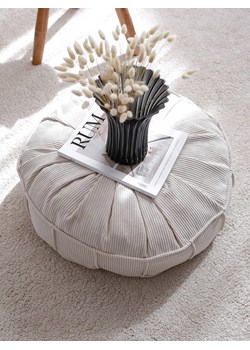 Scandinavia Concept Poduszka &quot;Vintage&quot; w kolorze białym do siedzenia - wys. 20 x Ø 60 cm ze sklepu Limango Polska w kategorii Pufy i siedziska - zdjęcie 176395115