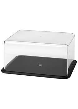 RIG-TIG Pojemnik w kolorze czarnym na masło i ser - 23,5 x 11 x 19,3 cm ze sklepu Limango Polska w kategorii Naczynia - zdjęcie 176395277