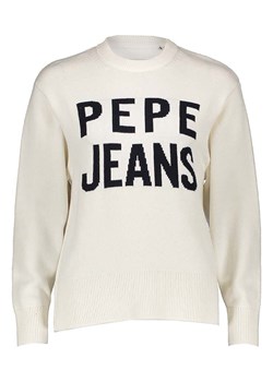 Pepe Jeans Sweter w kolorze kremowym ze sklepu Limango Polska w kategorii Swetry damskie - zdjęcie 176396168