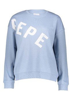 Pepe Jeans Bluza w kolorze błękitnym ze sklepu Limango Polska w kategorii Bluzy damskie - zdjęcie 176396188