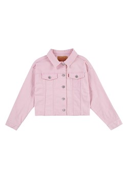 Levi&apos;s Kids Kurtka dżinsowa w kolorze jasnoróżowym ze sklepu Limango Polska w kategorii Kurtki dziewczęce - zdjęcie 176397448