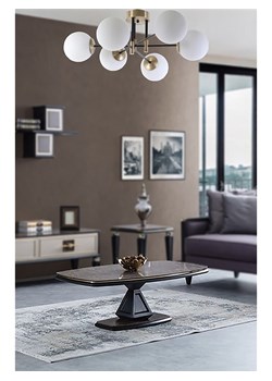 Opviq Lampa sufitowa &quot;Dolunay&quot; w kolorze złoto-białym - 65 x 35 cm ze sklepu Limango Polska w kategorii Oświetlenie - zdjęcie 176400875