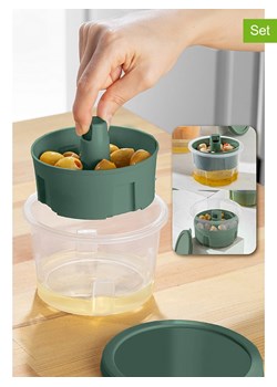 Violeta Home Pojemnik w kolorze zielonym - 650 ml ze sklepu Limango Polska w kategorii Pojemniki kuchenne - zdjęcie 176400965