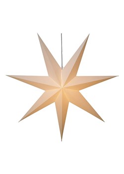 STAR Trading Gwiazda papierowa &quot;Frozen&quot; w kolorze białym - Ø 140 cm ze sklepu Limango Polska w kategorii Dekoracje bożonarodzeniowe - zdjęcie 176402236