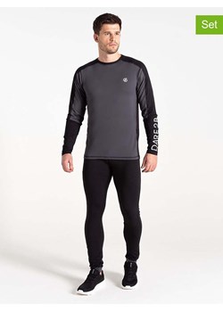 Dare 2b 2-częściowy zestaw bielizny funkcyjnej "Exchange IV" w kolorze szaro-czarnym ze sklepu Limango Polska w kategorii Bielizna termoaktywna męska - zdjęcie 176402816