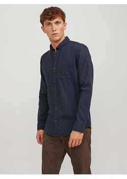 Jack &amp; Jones Koszula - Slim fit - w kolorze granatowym ze sklepu Limango Polska w kategorii Koszule męskie - zdjęcie 176405008