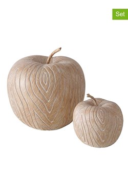 Boltze Dekoracje (2 szt.) &quot;Karimo&quot; w kolorze beżowym ze sklepu Limango Polska w kategorii Dekoracje - zdjęcie 176405646