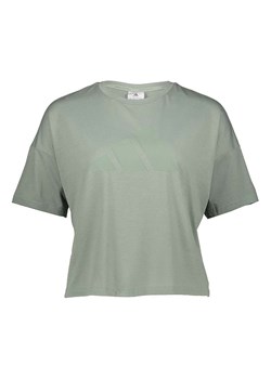 adidas Koszulka w kolorze khaki ze sklepu Limango Polska w kategorii Bluzki damskie - zdjęcie 176407566