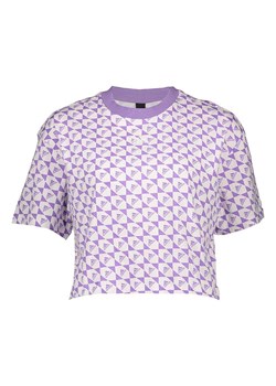 adidas Koszulka w kolorze fioletowym ze sklepu Limango Polska w kategorii Bluzki damskie - zdjęcie 176407587