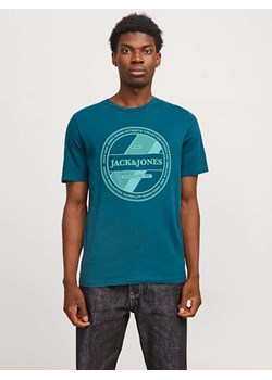 Jack &amp; Jones Koszulka w kolorze niebieskim ze sklepu Limango Polska w kategorii T-shirty męskie - zdjęcie 176407696