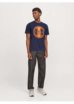 Jack &amp; Jones Koszulka w kolorze granatowym ze sklepu Limango Polska w kategorii T-shirty męskie - zdjęcie 176407708