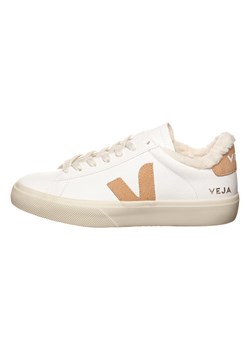 Veja Skórzane sneakersy &quot;Campo&quot; w kolorze biało-beżowym ze sklepu Limango Polska w kategorii Buty sportowe damskie - zdjęcie 176408026