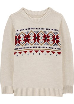 carter&apos;s Sweter w kolorze beżowym ze sklepu Limango Polska w kategorii Swetry dziewczęce - zdjęcie 176408506