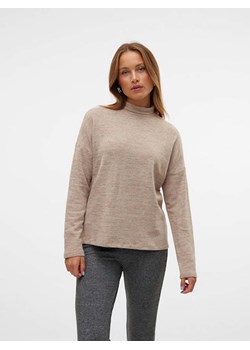 Vero Moda Sweter w kolorze jasnobrązowym ze sklepu Limango Polska w kategorii Swetry damskie - zdjęcie 176409166