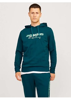 Jack &amp; Jones Bluza w kolorze morskim ze sklepu Limango Polska w kategorii Bluzy męskie - zdjęcie 176409377