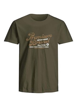 Jack &amp; Jones Koszulka w kolorze khaki ze sklepu Limango Polska w kategorii T-shirty męskie - zdjęcie 176409436