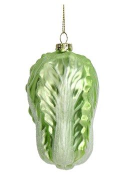 Kersten Bombka &quot;Cabbage&quot; w kolorze zielonym - wys. 10,8  cm ze sklepu Limango Polska w kategorii Dekoracje bożonarodzeniowe - zdjęcie 176410057