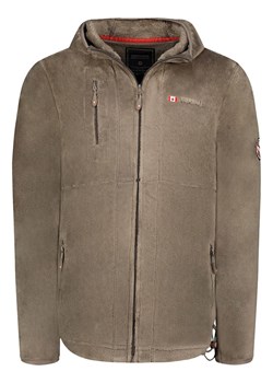 ANAPURNA Kurtka polarowa "Utah" w kolorze szarobrązowym ze sklepu Limango Polska w kategorii Bluzy męskie - zdjęcie 176410117