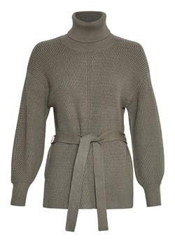 MOSS COPENHAGEN Sweter &quot;Amari Rachelle&quot; w kolorze khaki ze sklepu Limango Polska w kategorii Swetry damskie - zdjęcie 176410726