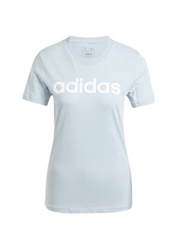 Koszulka damska Loungewear Essentials Slim Logo Tee Adidas ze sklepu SPORT-SHOP.pl w kategorii Bluzki damskie - zdjęcie 176414189