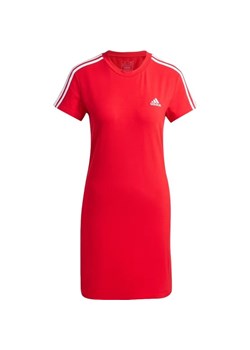 Sukienka damska Essentials 3-Stripes Single Jersey Fitted Tee Adidas ze sklepu SPORT-SHOP.pl w kategorii Sukienki - zdjęcie 176414896